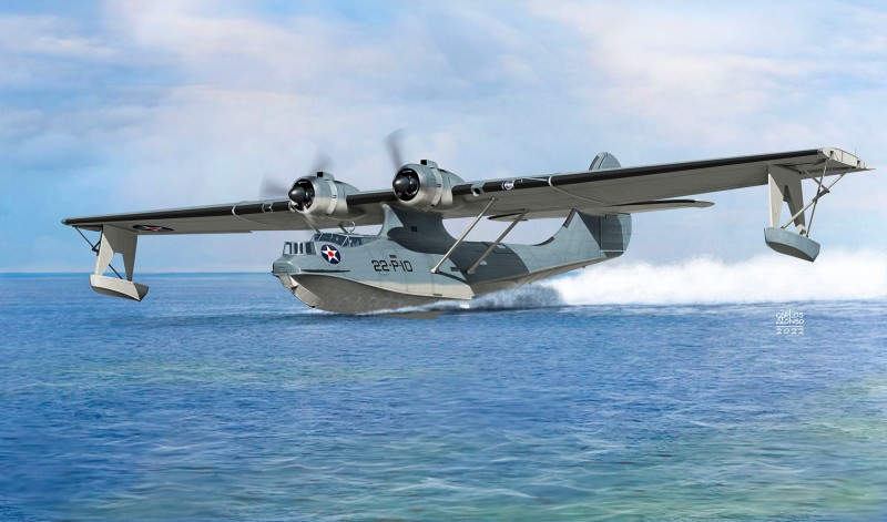 Sea, Aircraft, Military, Consolidated PBY Catalina Wallpaper