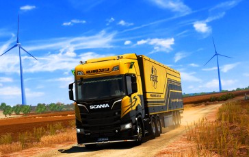 SCS Software, Scania, DLC Iberia, Euro Truck Simulator 2, Spain, VTC FBTC Wallpaper