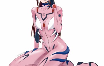 Anime, Anime Girls, Rebuild of Evangelion, Neon Genesis Evangelion, Makinami Mari Illustrious Wallpaper