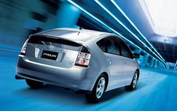 Toyota, Toyota Prius, Hybrid (car), Rear View, Licence Plates Wallpaper