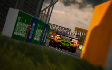 Screen Shot, Racing, Ferrari, GT3 Racing, Motorsport Wallpaper