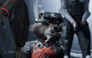 Guardians of the Galaxy (Game), Guardians of the Galaxy, Rocket Raccoon, Gamora Wallpaper