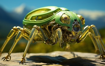 AI Art, Insect, Beetle, Bug Wallpaper