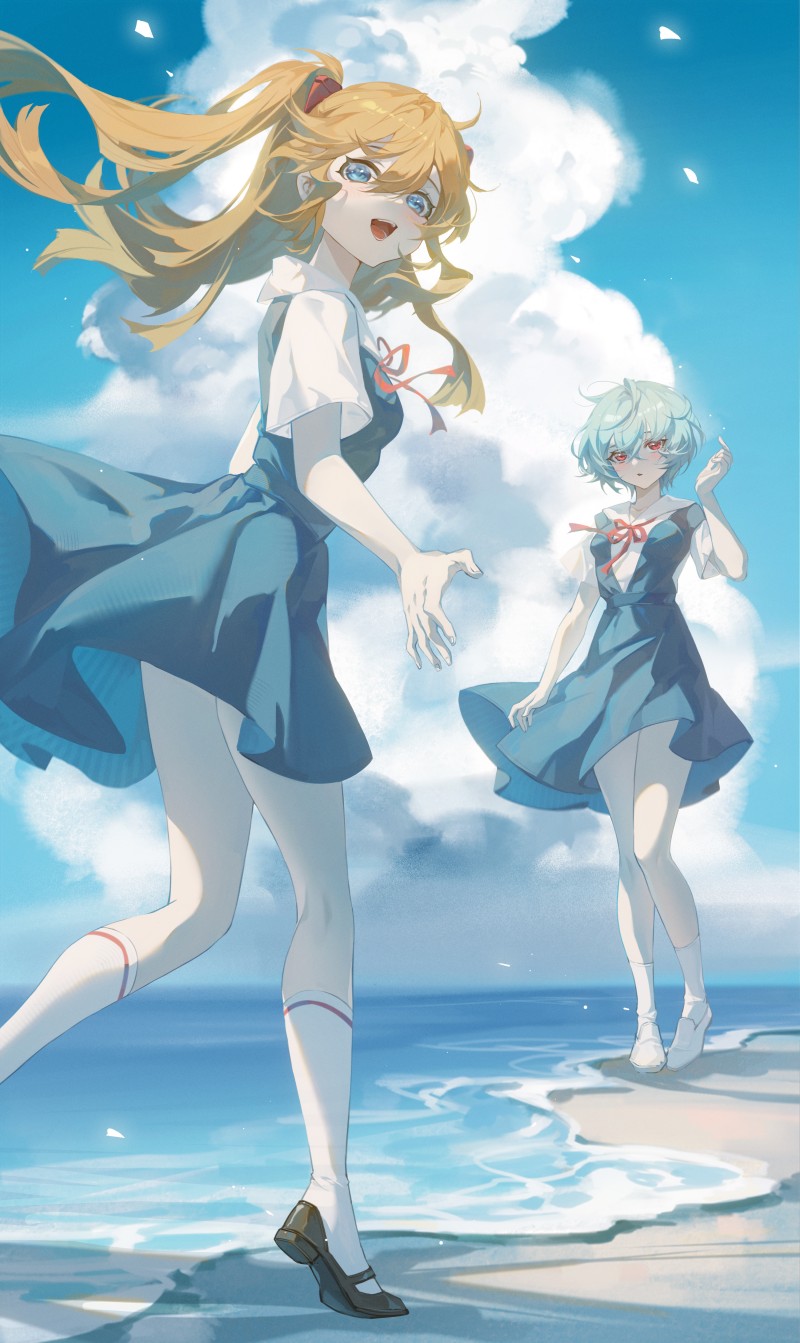Anime, Anime Girls, Rebuild of Evangelion, Neon Genesis Evangelion, Ayanami Rei Wallpaper
