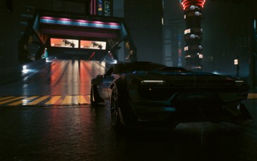 Cyberpunk 2077, Screen Shot, Video Games, Car Wallpaper