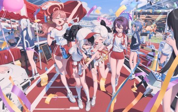 Anime, Anime Girls, Digital Art, Artwork, 2D, Cheerleaders Wallpaper