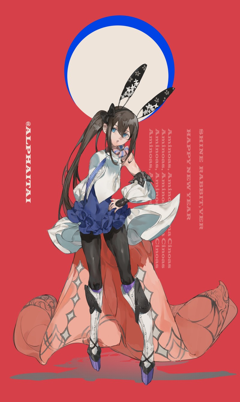 Anime, Anime Girls, Alphaitai, Portrait Display, Bunny Ears Wallpaper