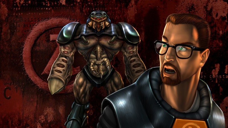 Half-Life, Video Games, Gordon Freeman, Logo Wallpaper