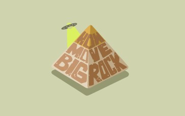 Podcast, Pyramid, UFO, Simple Background, It’s Probably (Not) Aliens, Alien Abduction Wallpaper