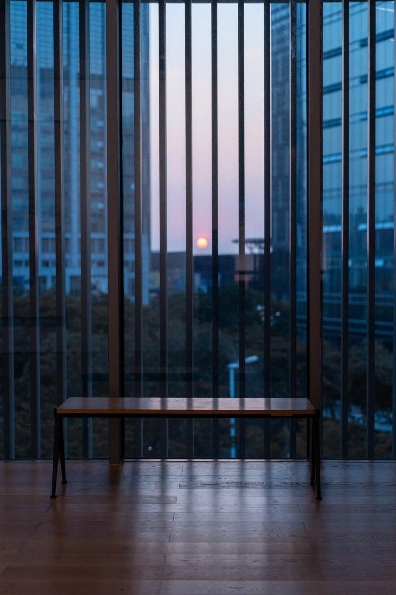 Sun, Sunset, Table, Window Wallpaper