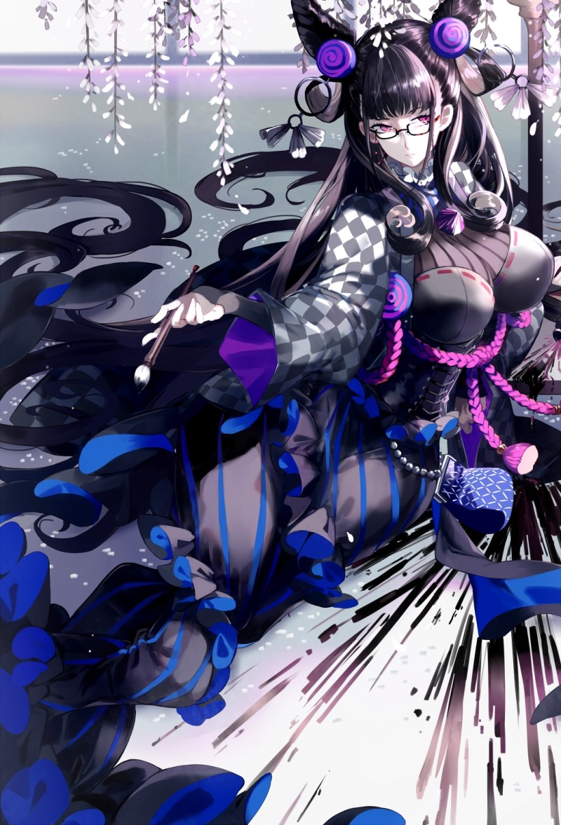 Anime, Anime Girls, Fate Series, Fate/Grand Order, Murasaki Shikibu (Fate/Grand Order), Long Hair Wallpaper