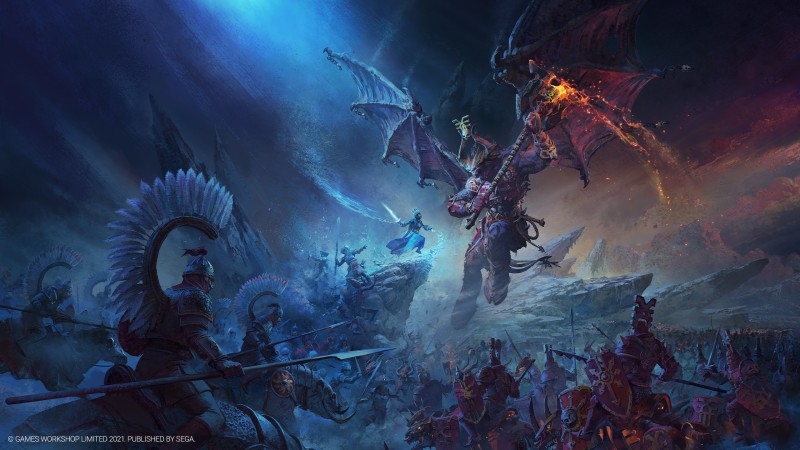 Warhammer Fantasy, Total War: WARHAMMER III, War, Demon, Magic Wallpaper