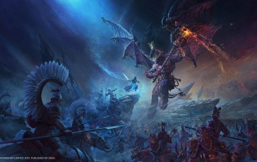 Warhammer Fantasy, Total War: WARHAMMER III, War, Demon, Magic Wallpaper