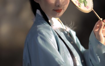 Asian, Women, Traditional Clothing, Dark Hair Wallpaper