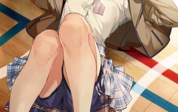 Anime, Anime Girls, Portrait Display, Basketball Wallpaper