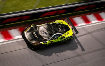 Screen Shot, Racing, Ferrari, GT3 Racing, Motorsport, Digital Art Wallpaper