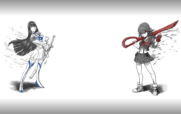 Anime, Anime Girls, Kill La Kill, Matoi Ryuuko, Kiryuin Satsuki Wallpaper