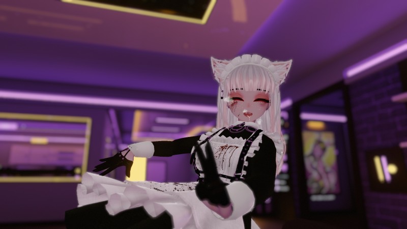 Vrchat, Anime Girls, Maid, Maid Outfit Wallpaper
