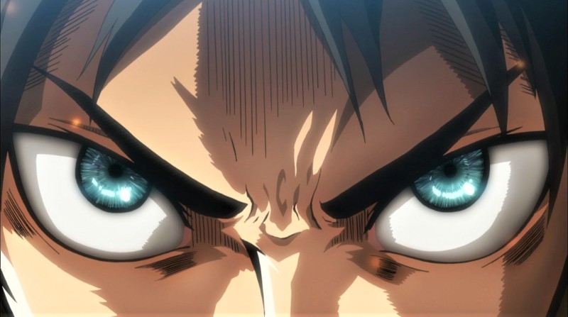 Shingeki No Kyojin, Eren Jeager, Eyes, Blue Eyes, Angry, Anime Wallpaper