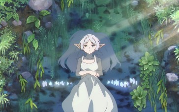 Sousou No Frieren, Anime, Anime Screenshot, Water, Lying Down Wallpaper