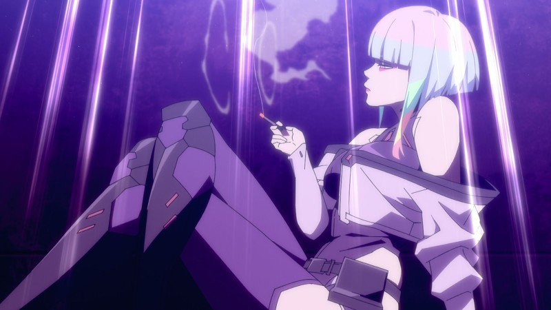 Lucyna Kushinada (Cyberpunk: Edgerunners), Cyberpunk 2077, Anime, Anime Girls, Anime Screenshot Wallpaper