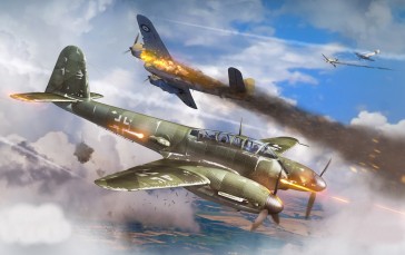 World War II, War, World War, Aircraft, Airplane Wallpaper