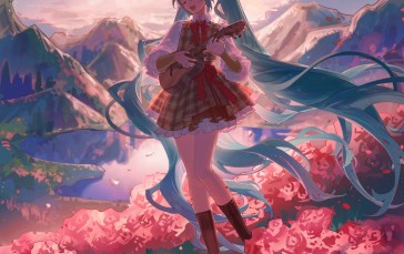 Anime, Pixiv, Anime Girls, Vocaloid Wallpaper