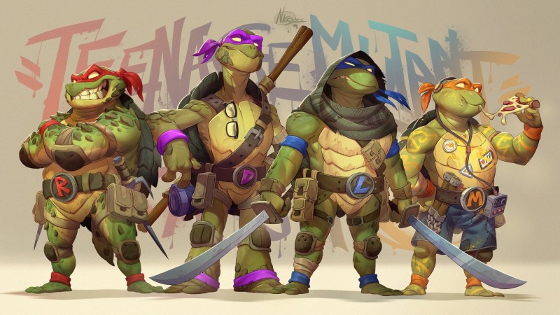 Teenage Mutant Ninja Turtles, Leonardo (TMNT), Donatello (TMNT), Raphael (TMNT) Wallpaper