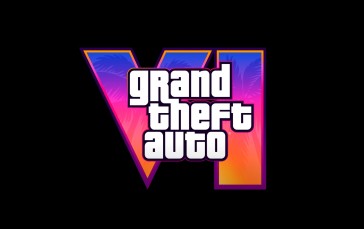 Grand Theft Auto VI, Rockstar Games, Grand Theft Auto, Simple Background, Title Wallpaper