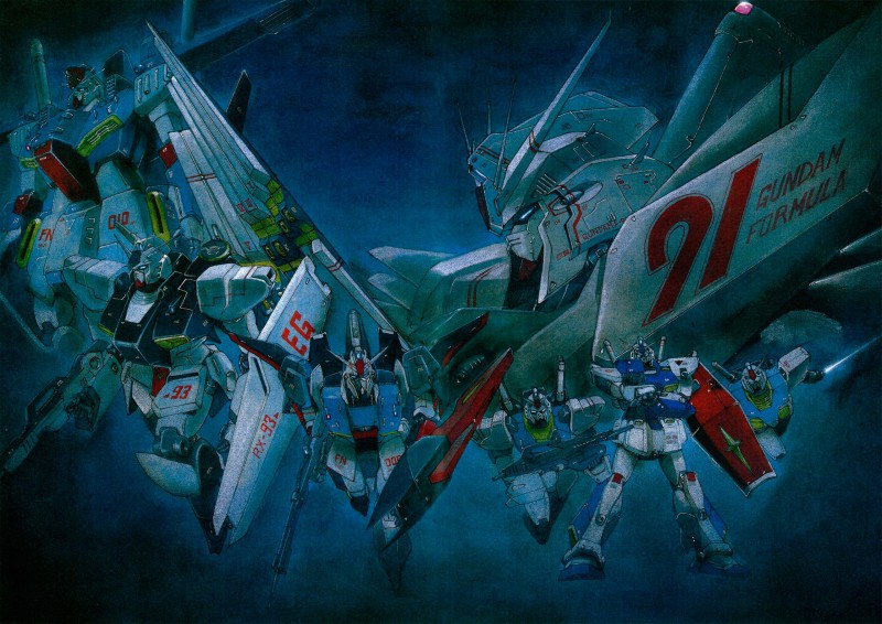 Gundam, Mechs, Manga Wallpaper