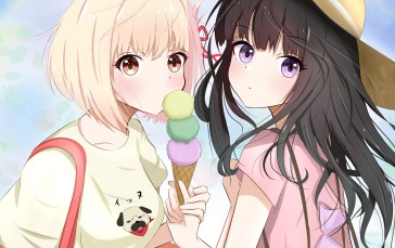Anime, Anime Girls, Lycoris Recoil, Nishikigi Chisato, Inoue Takina Wallpaper