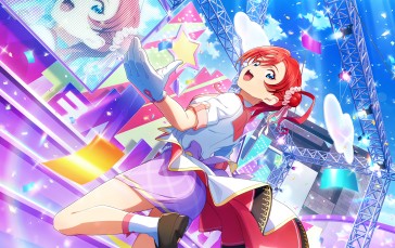 Love Live! Super Star!!, Love Live!, Anime, Anime Girls, Gloves, Sky Wallpaper