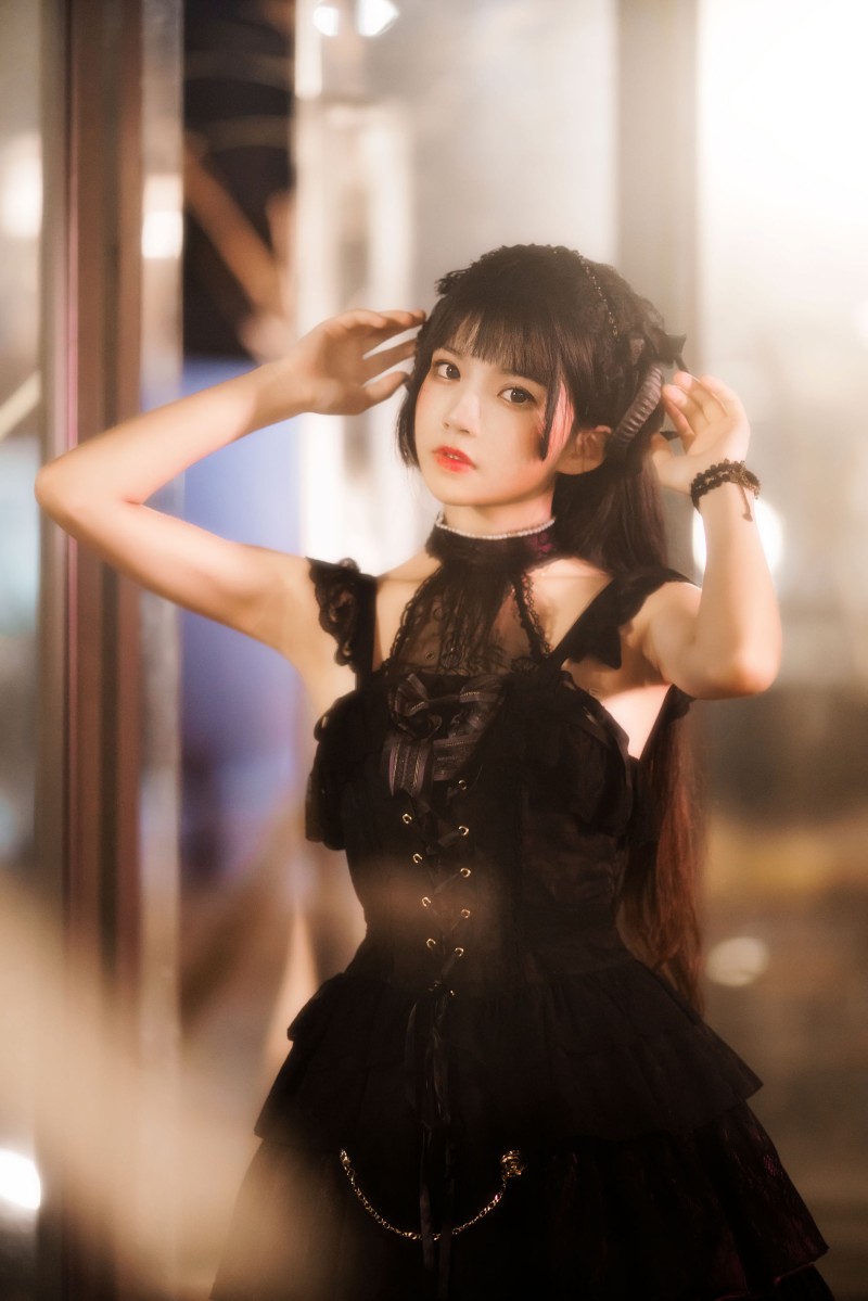 CherryNeko, Women, Model, Asian, Long Hair, Dark Hair Wallpaper