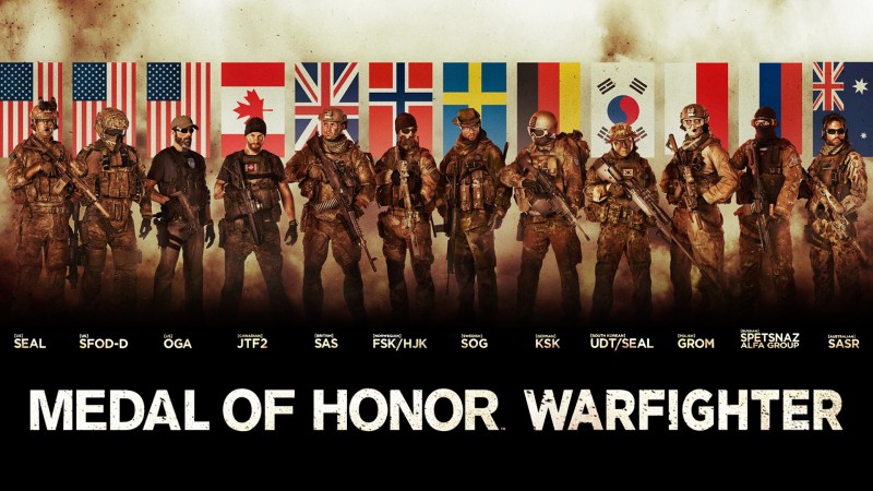 Medal of Honor: Warfighter, Video Games, Flag, Soldier Wallpaper