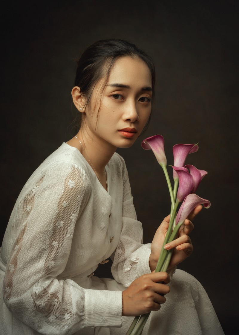 Hoang Nguyen, Women, Asian, Dark Hair Wallpaper