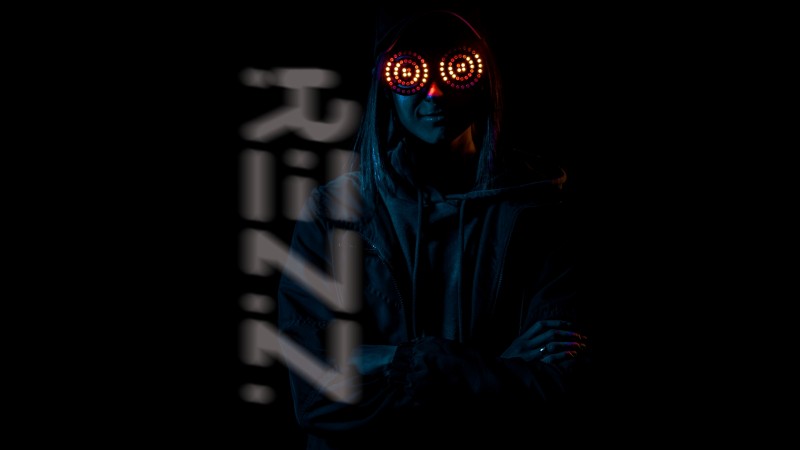 Rezz, Dark Background, Text, Music, DJ, Electro House Wallpaper