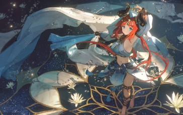 Anime, Anime Girls, Nilou (Genshin Impact), Genshin Impact Wallpaper