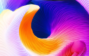 Ari Weinkle, Abstract, Spiral, Colorful Wallpaper