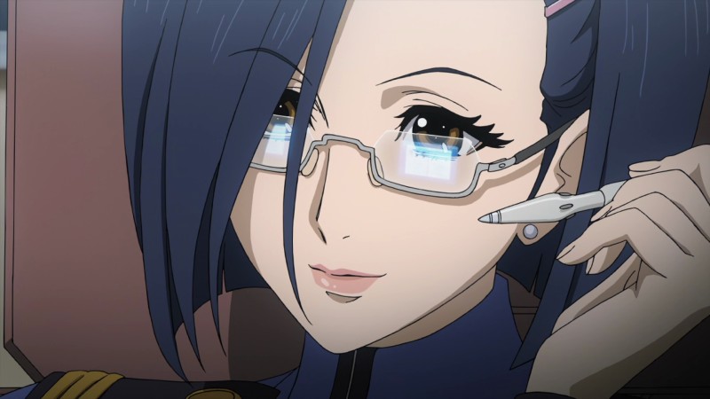 Space Battleship Yamato 2199, Blue Hair, Anime Screenshot, Brown Eyes Wallpaper