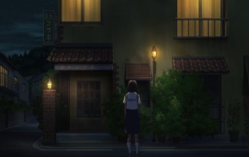 Summer Time Rendering, 4K, Anime, Anime Screenshot, Anime Girls Wallpaper
