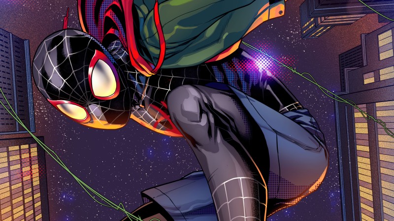 Spider-Man, Miles Morales, Comics, Marvel Comics Wallpaper