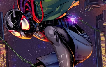 Spider-Man, Miles Morales, Comics, Marvel Comics Wallpaper