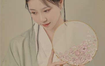 Nian Nian, Asian, Model, Hanfu Wallpaper