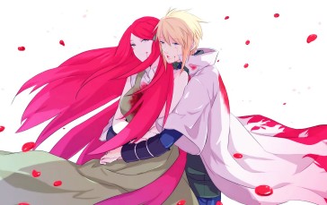 Anime Girls, Anime Boys, Naruto Shippuden, Naruto (anime), Petals, Smiling Wallpaper
