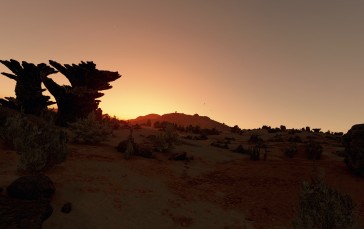 Starfield (video Game), Video Games, Sunset, Sunset Glow, CGI Wallpaper