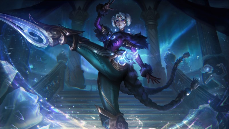 Winterblessed (League of Legends), Camille (League of Legends), Video Games, GZG Wallpaper