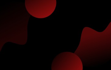 Material Minimal, Shapes, Red, Simple Background, Minimalism Wallpaper