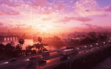 Rockstar Games, Grand Theft Auto VI, Vice City, Landscape Wallpaper