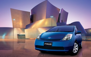 Toyota, Toyota Prius, Walt Disney Concert Hall, Hybrid (car) Wallpaper