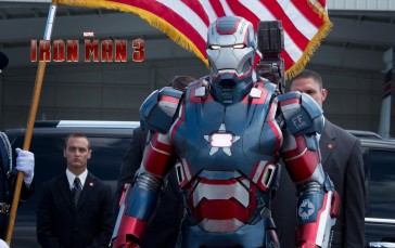 Iron Man 3, Iron Patriot, Marvel Cinematic Universe Wallpaper